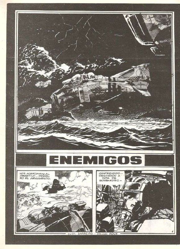 Portada ampliada de ENEMIGOS