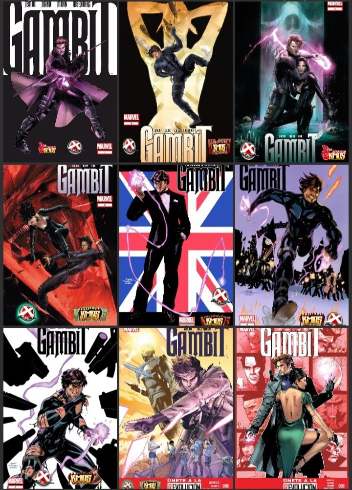 Portada ampliada de Gambit