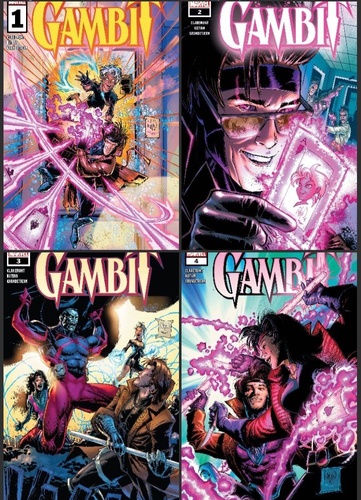 Portada ampliada de Gambit