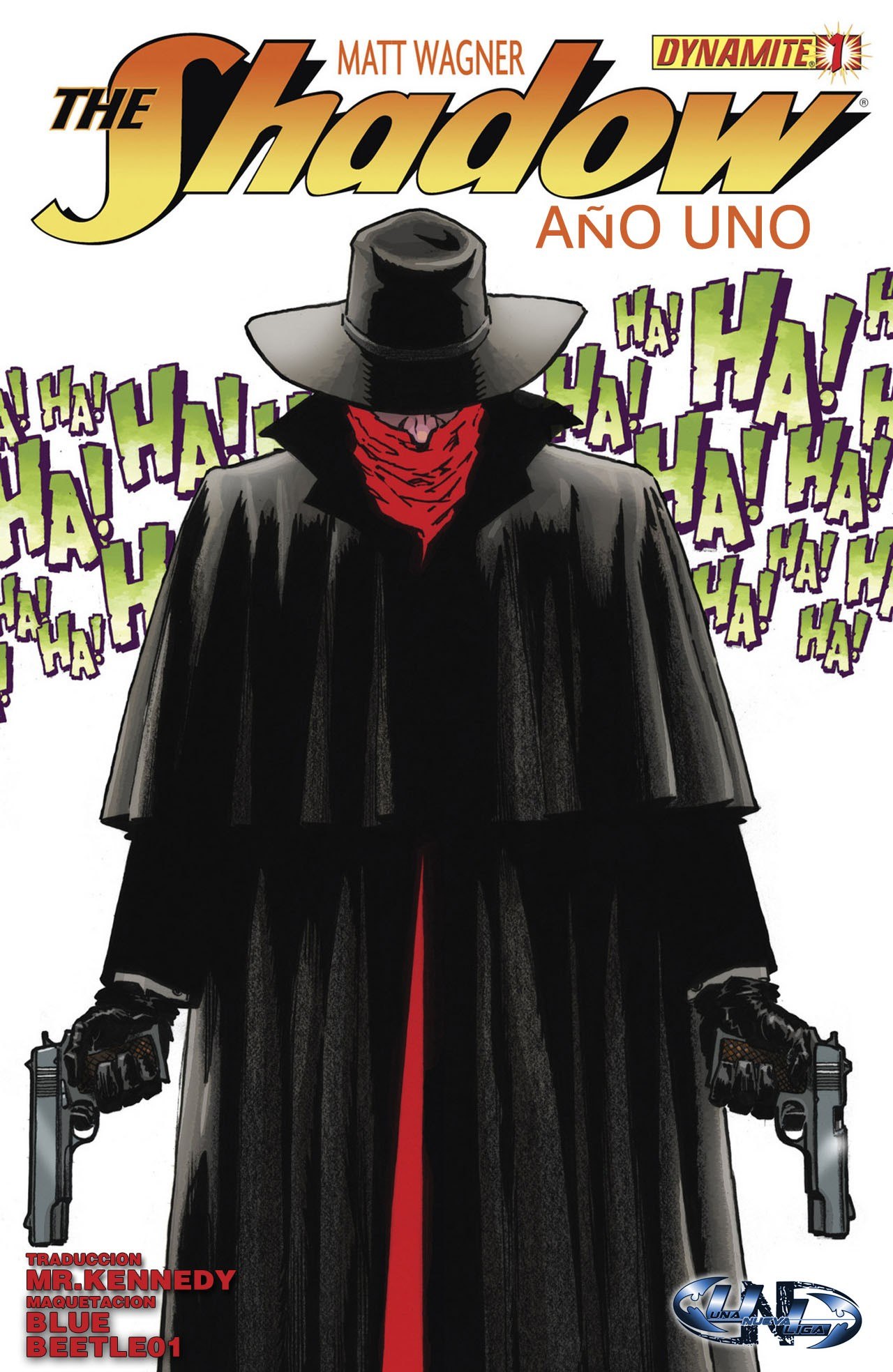 Portada ampliada de The Shadow Ano Uno