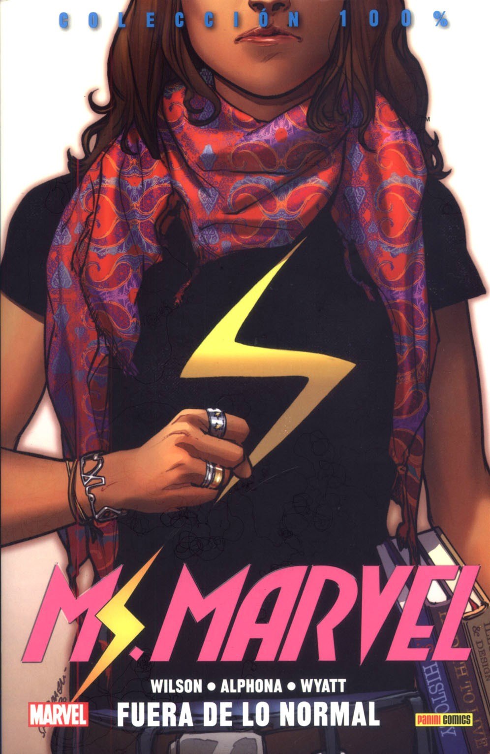 Portada ampliada de MS. MARVEL