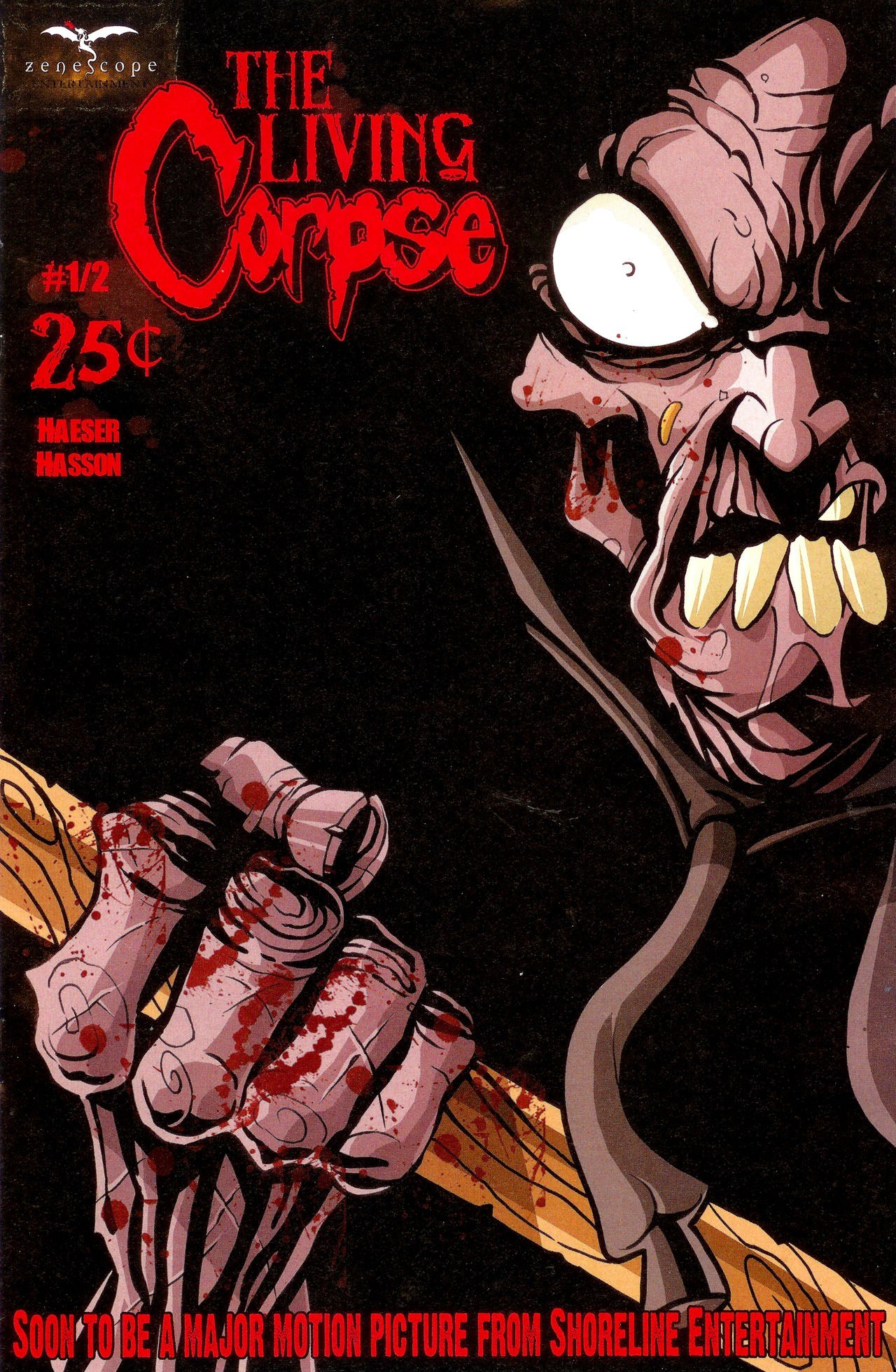Portada ampliada de The Living Corpse