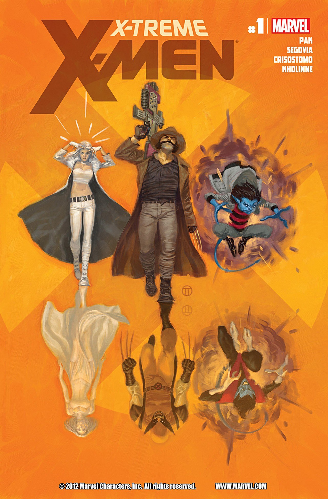 Portada ampliada de X-TREME X-MEN