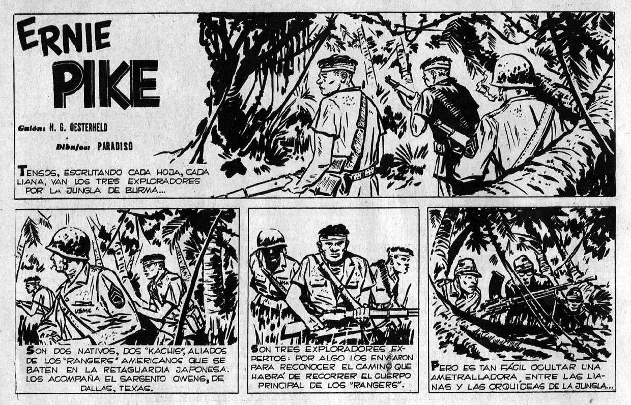Portada ampliada de Ernie Pike