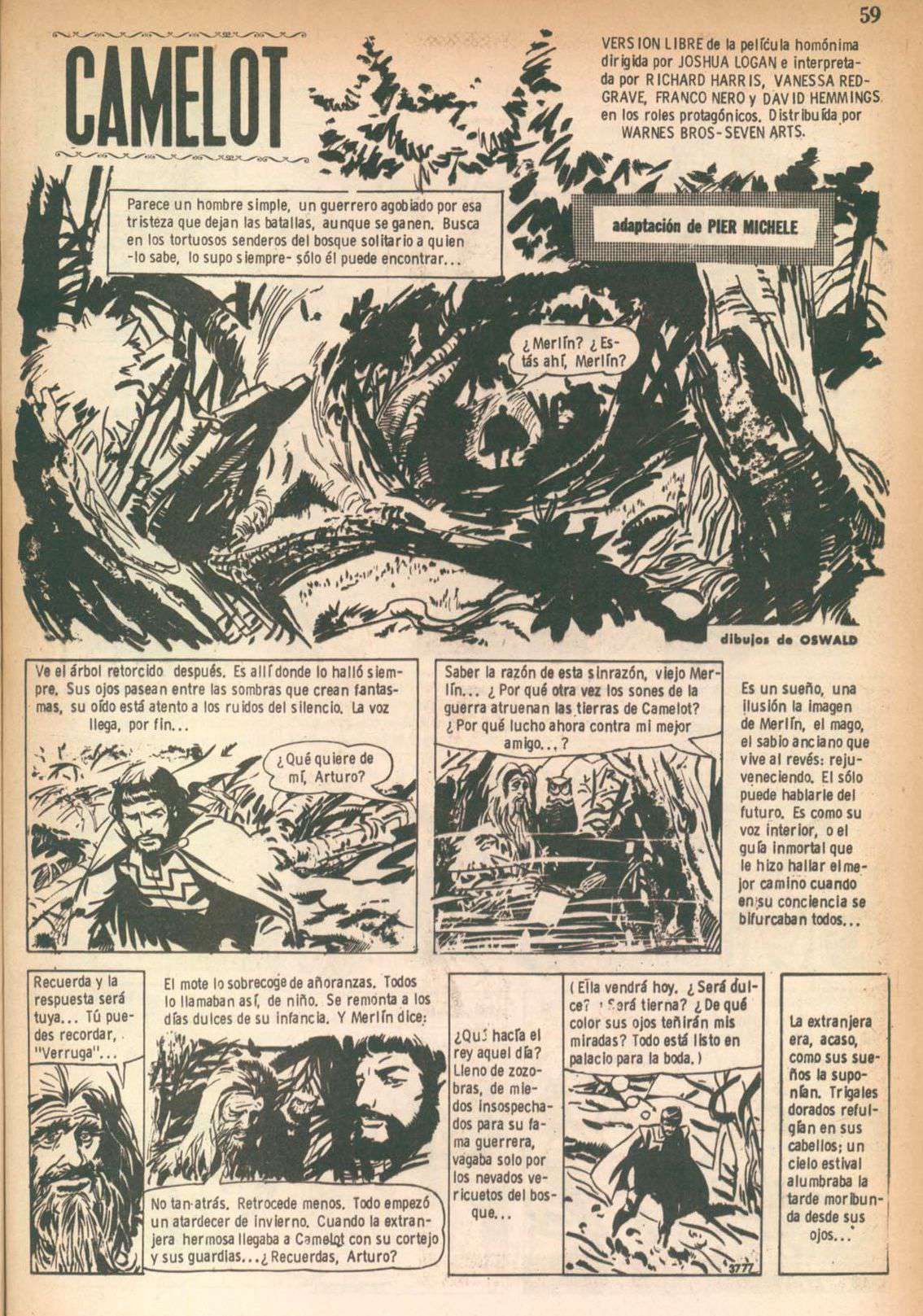 Portada ampliada de CAMELOT