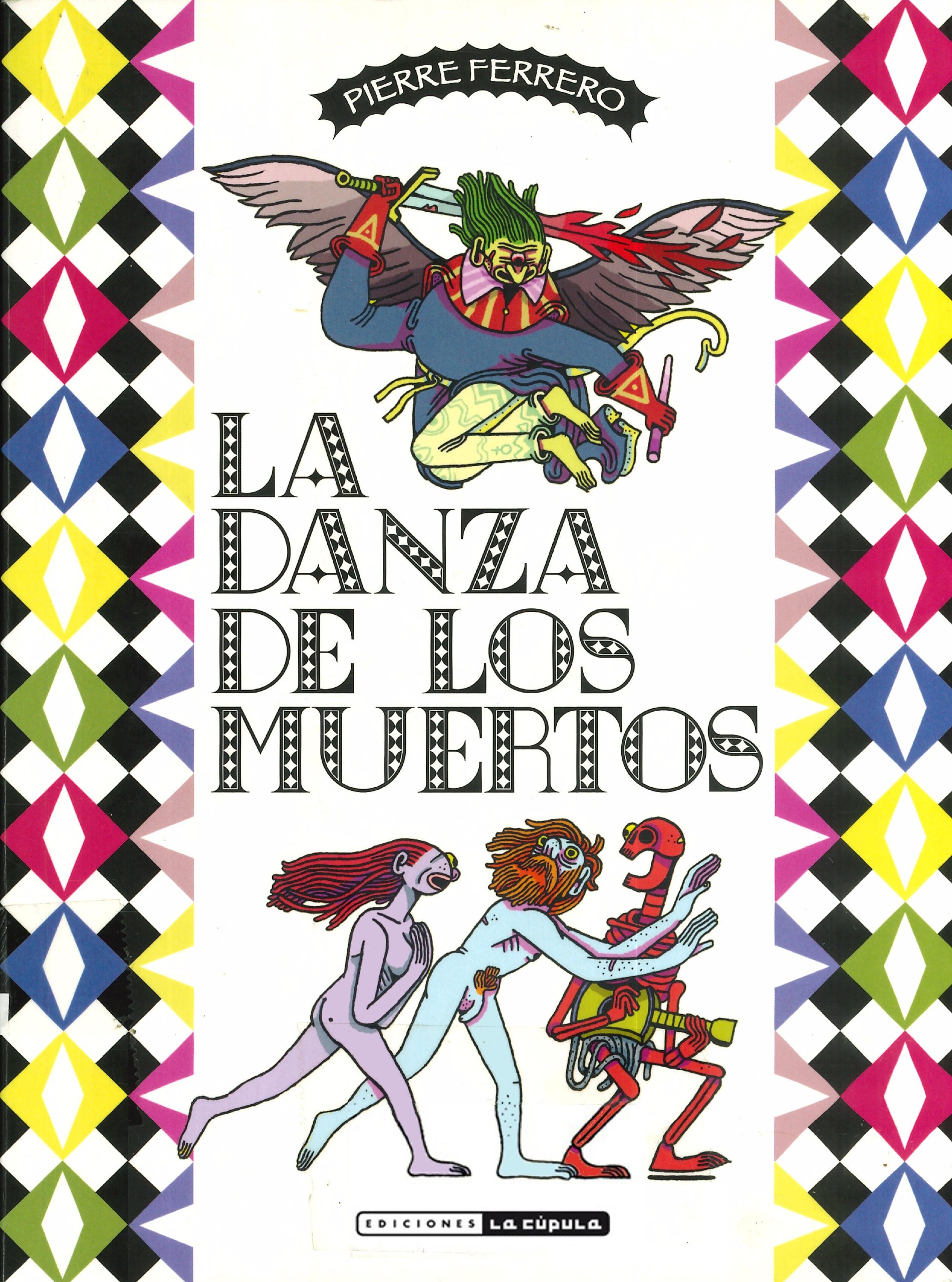 Portada ampliada de La danza de los muertos
