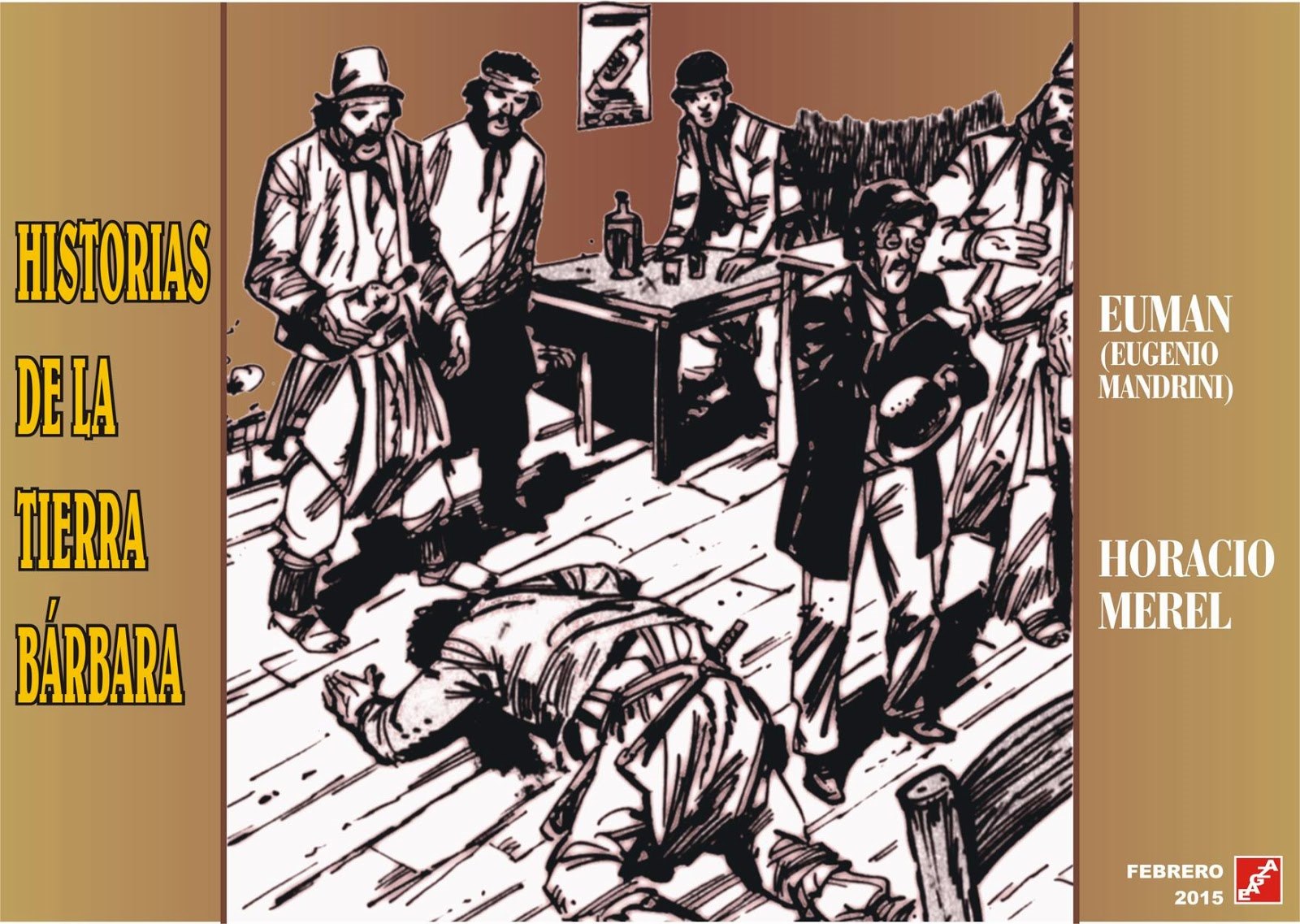 Portada ampliada de Historias de la tierra bárbara