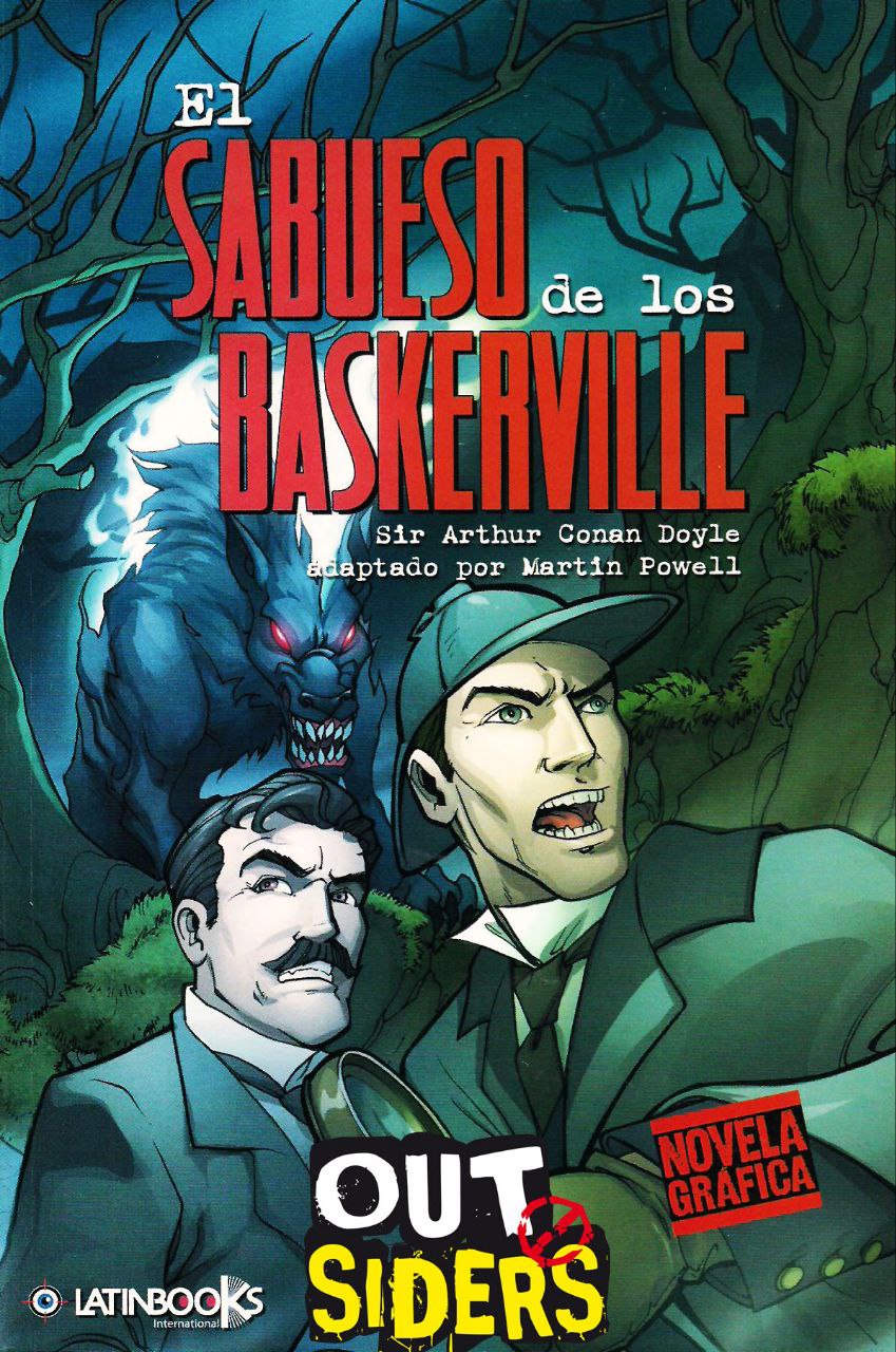 Portada ampliada de El Sabueso de los Baskerville