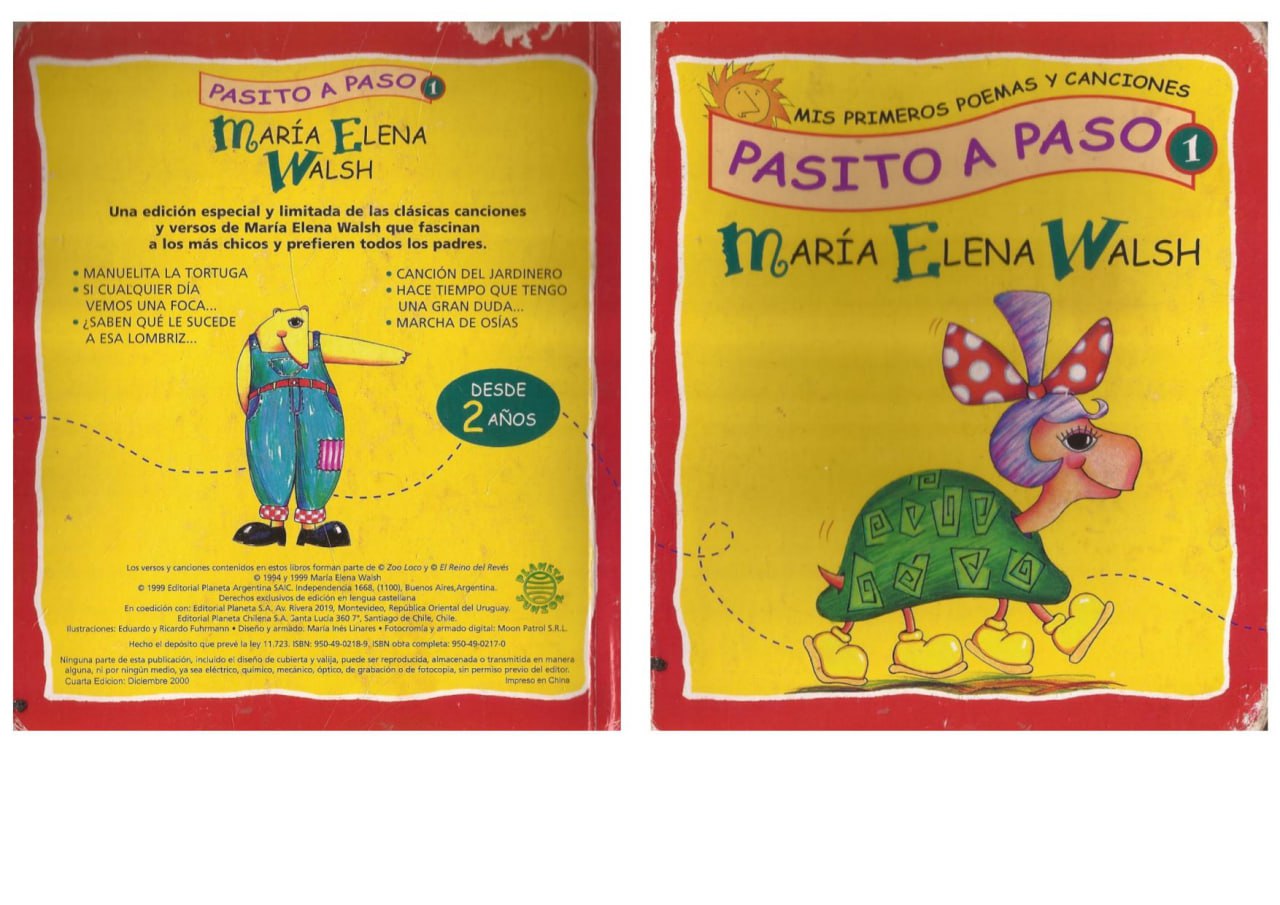 Portada ampliada de Pasito a paso