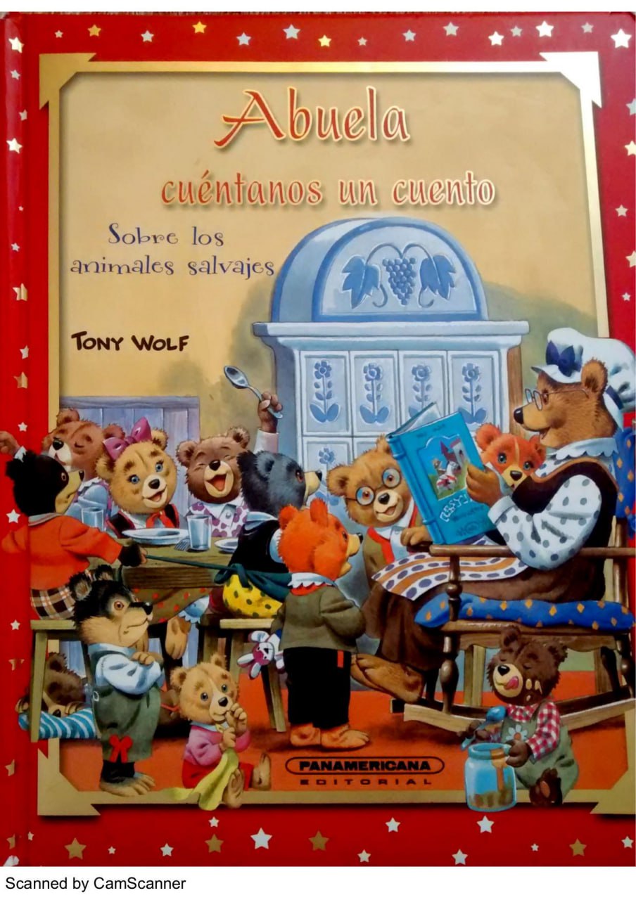 Portada ampliada de Abuela cuéntanos un cuento
