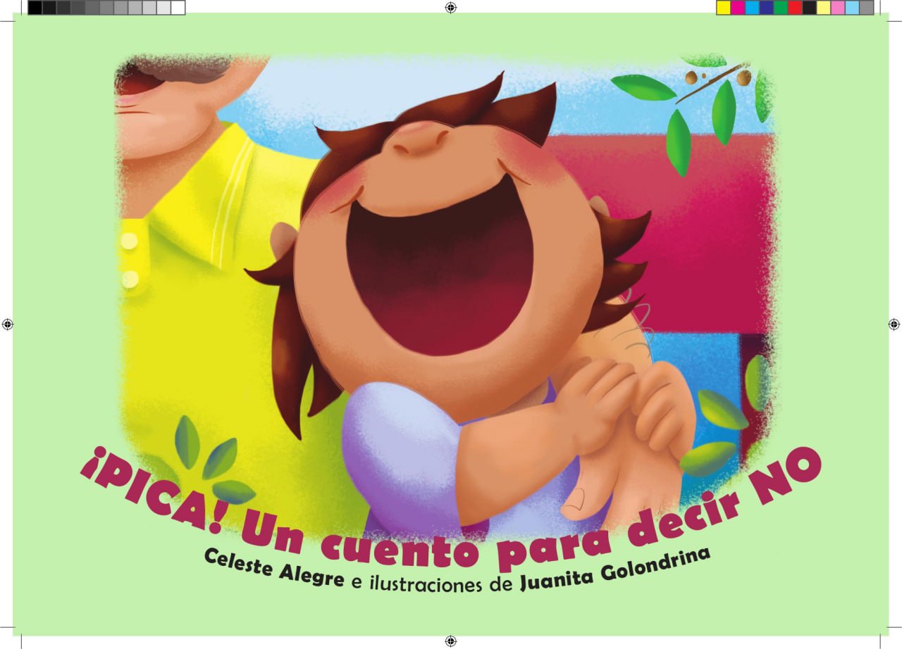 Portada ampliada de ¡Pica! Un cuento para decir NO