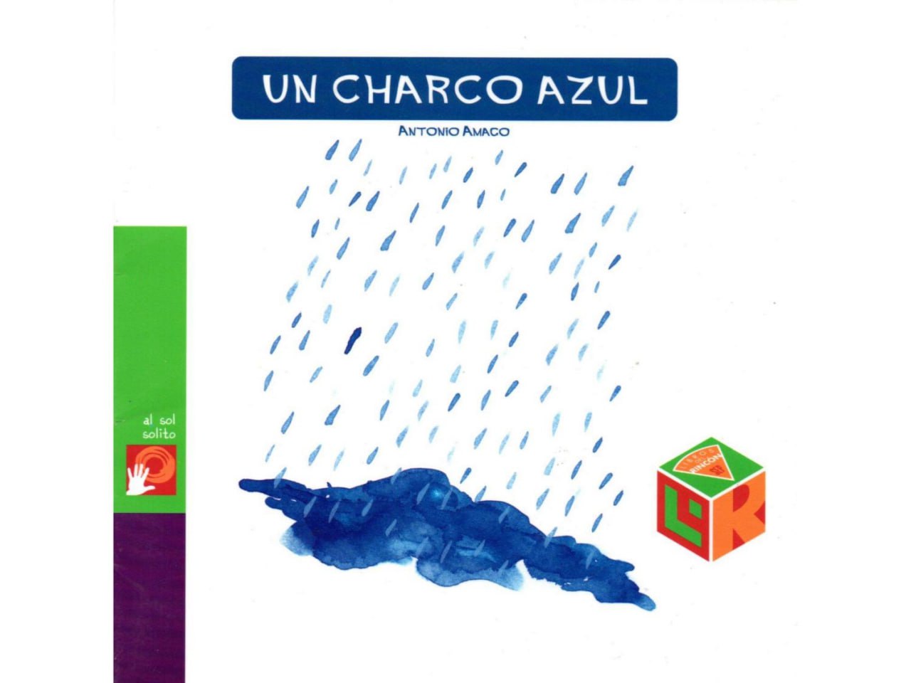 Portada ampliada de UN CHARCO AZUL