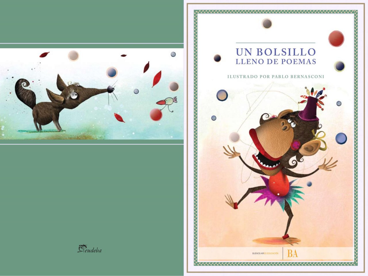 Portada ampliada de UN BOLSILLO LLENO DE POEMAS