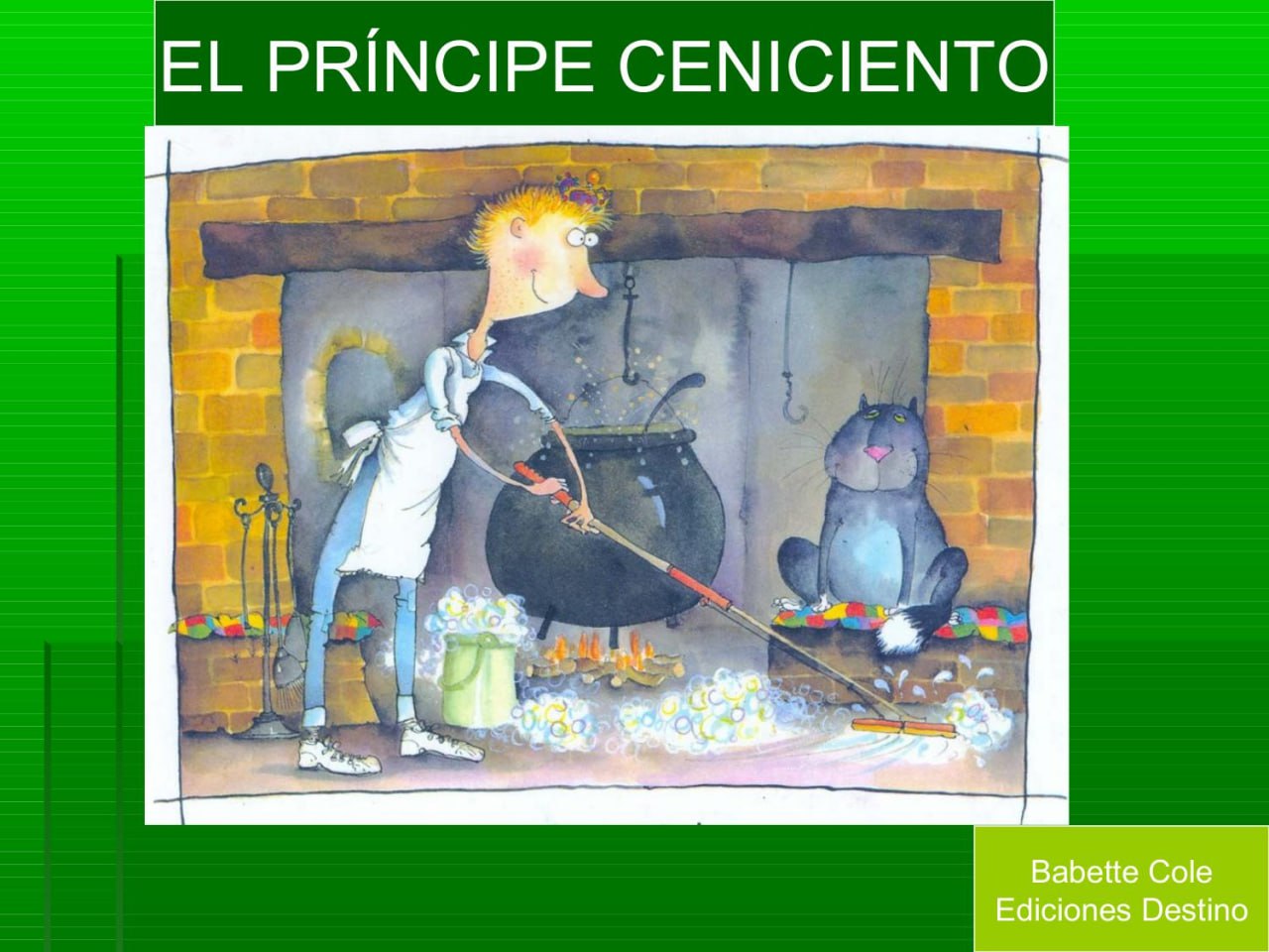 Portada ampliada de EL PRÍNCIPE CENICIENTO