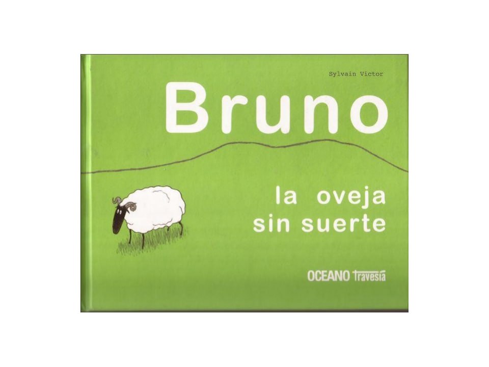Portada ampliada de Bruno la oveja sin suerte