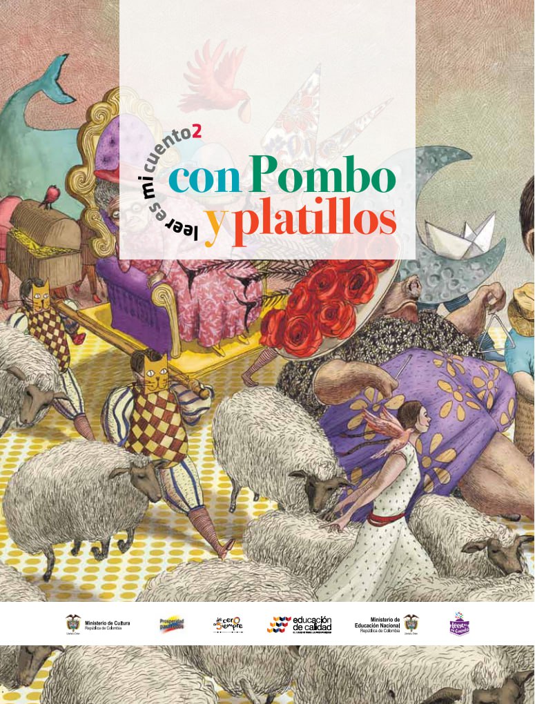 Portada ampliada de con Pombo y platillos