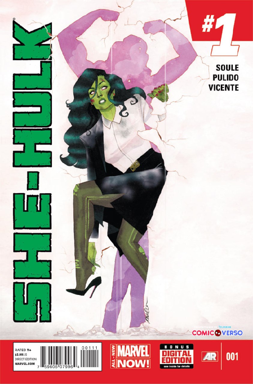 Portada ampliada de SHE-HULK