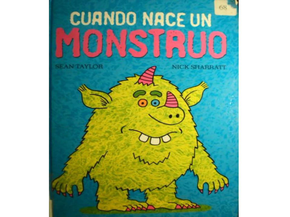 Portada ampliada de CUANDO NACE UN MONSTRUO