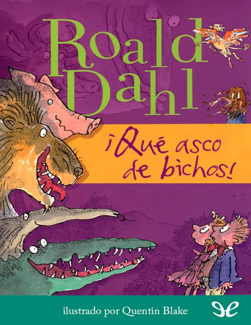 Portada ampliada de ¡Qué asco de bichos!