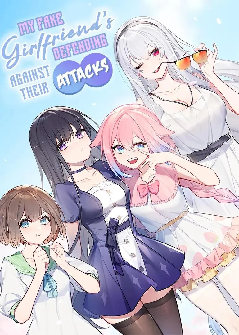 Portada ampliada de My Fake Girlfriend's Depending Against Their Attacks
