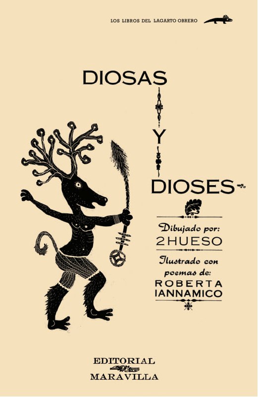 Portada ampliada de Diosas y Dioses