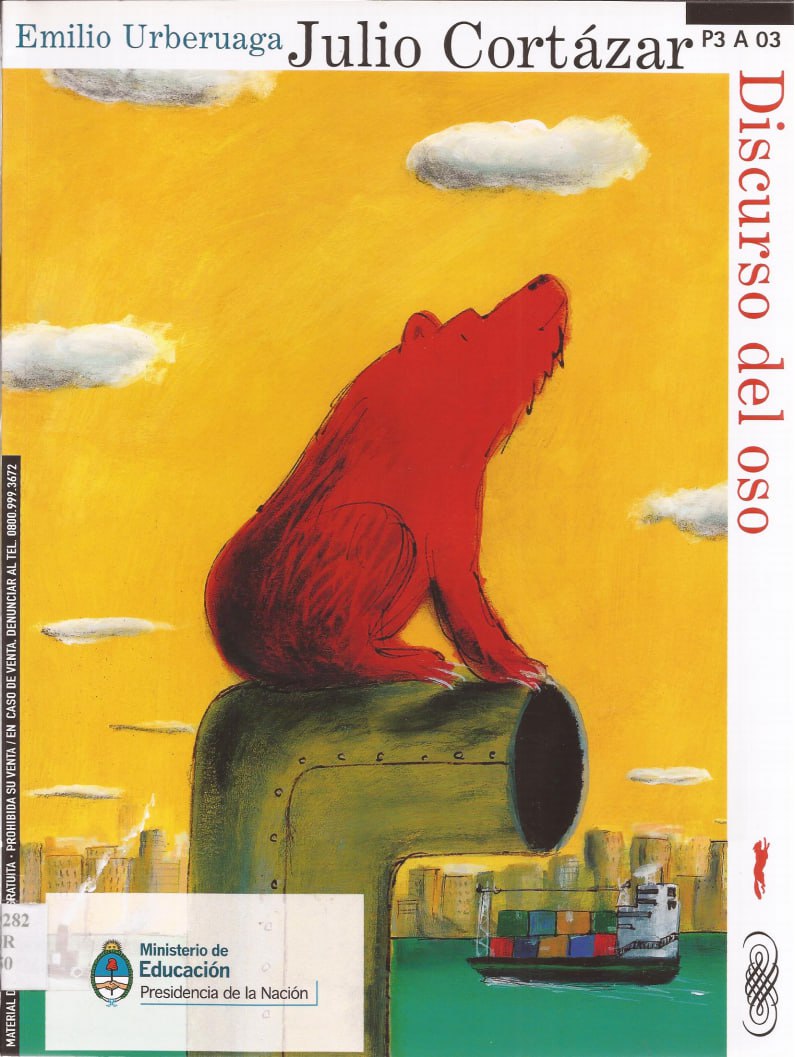 Portada ampliada de Discurso del oso