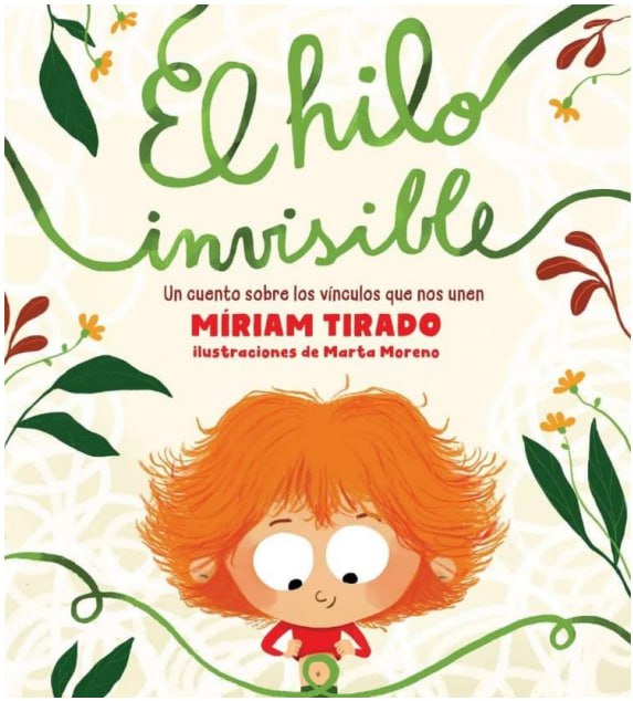 Portada ampliada de El hilo invisible