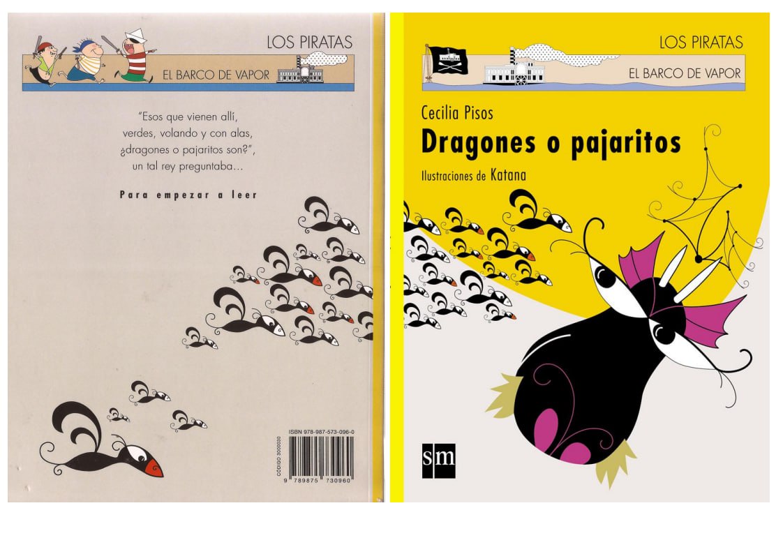 Portada ampliada de Dragones o pajaritos
