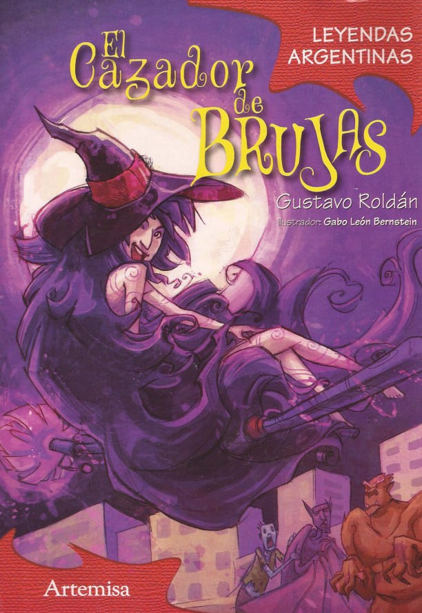 Portada ampliada de El Cazador de Brujas