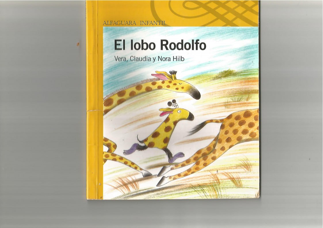 Portada ampliada de El lobo Rodolfo