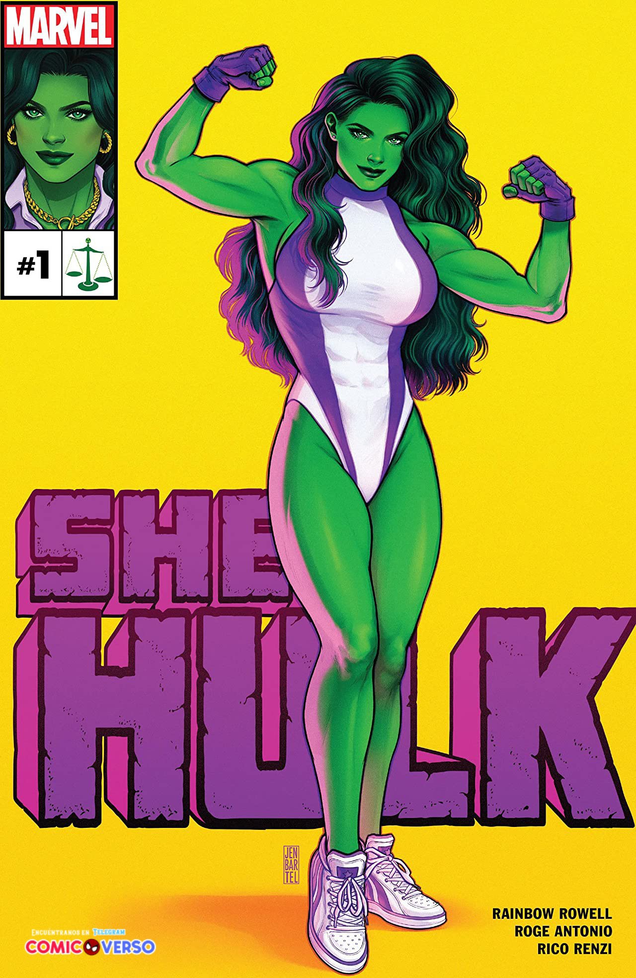 Portada ampliada de SHE HULK