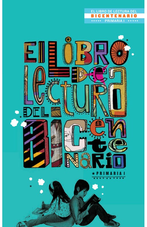 Portada ampliada de El libro de lectura del Bicentenario