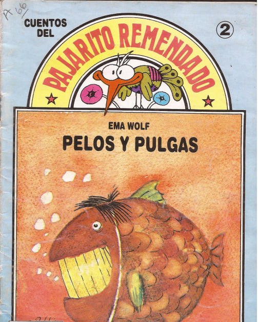 Portada ampliada de Pelos y Pulgas