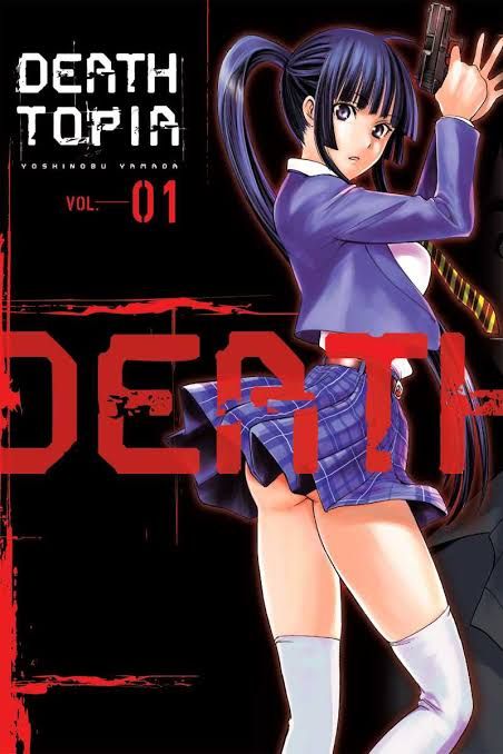 Portada ampliada de DEATH TOPIA