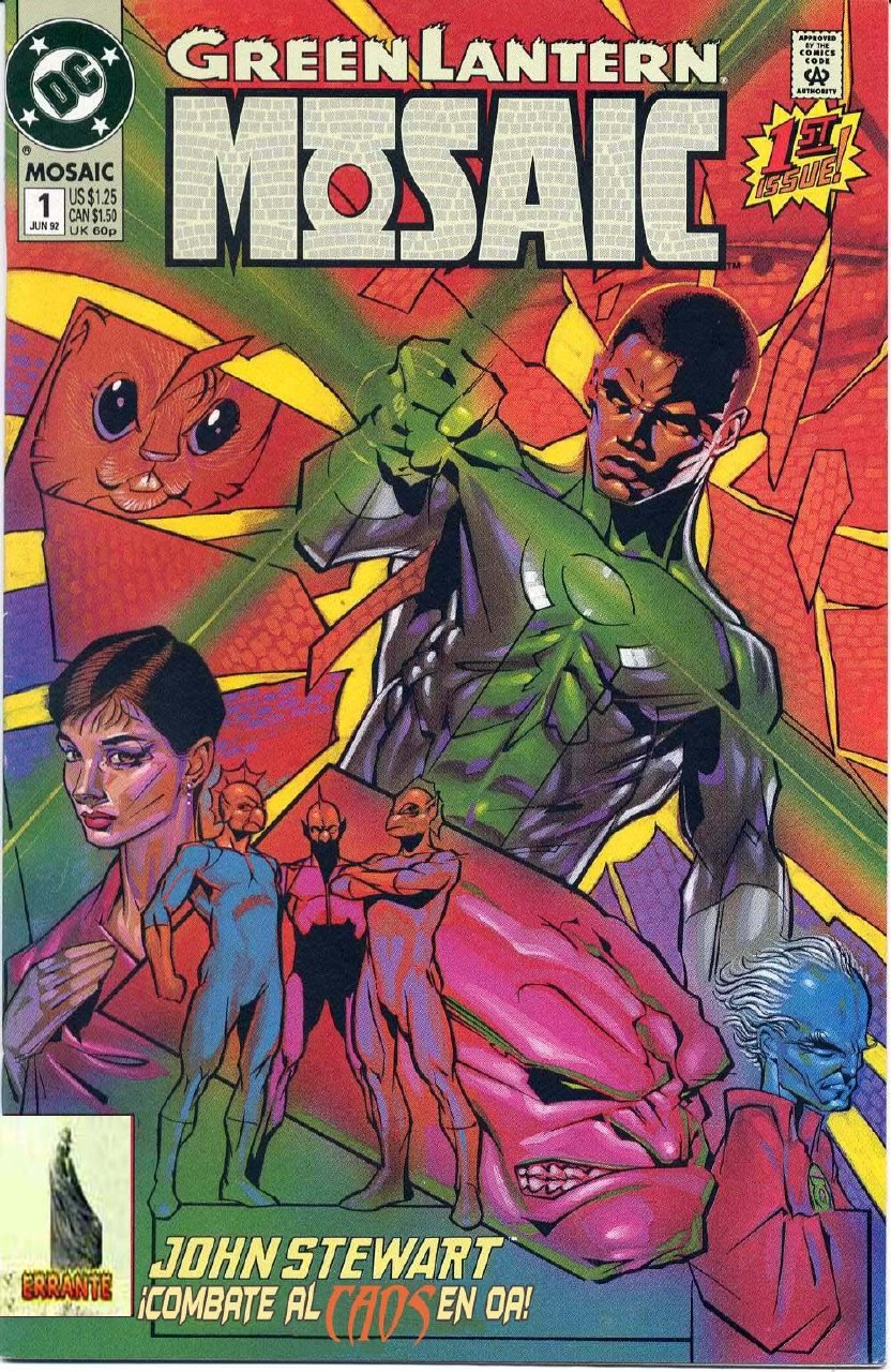 Portada ampliada de Green Lantern Mosaic