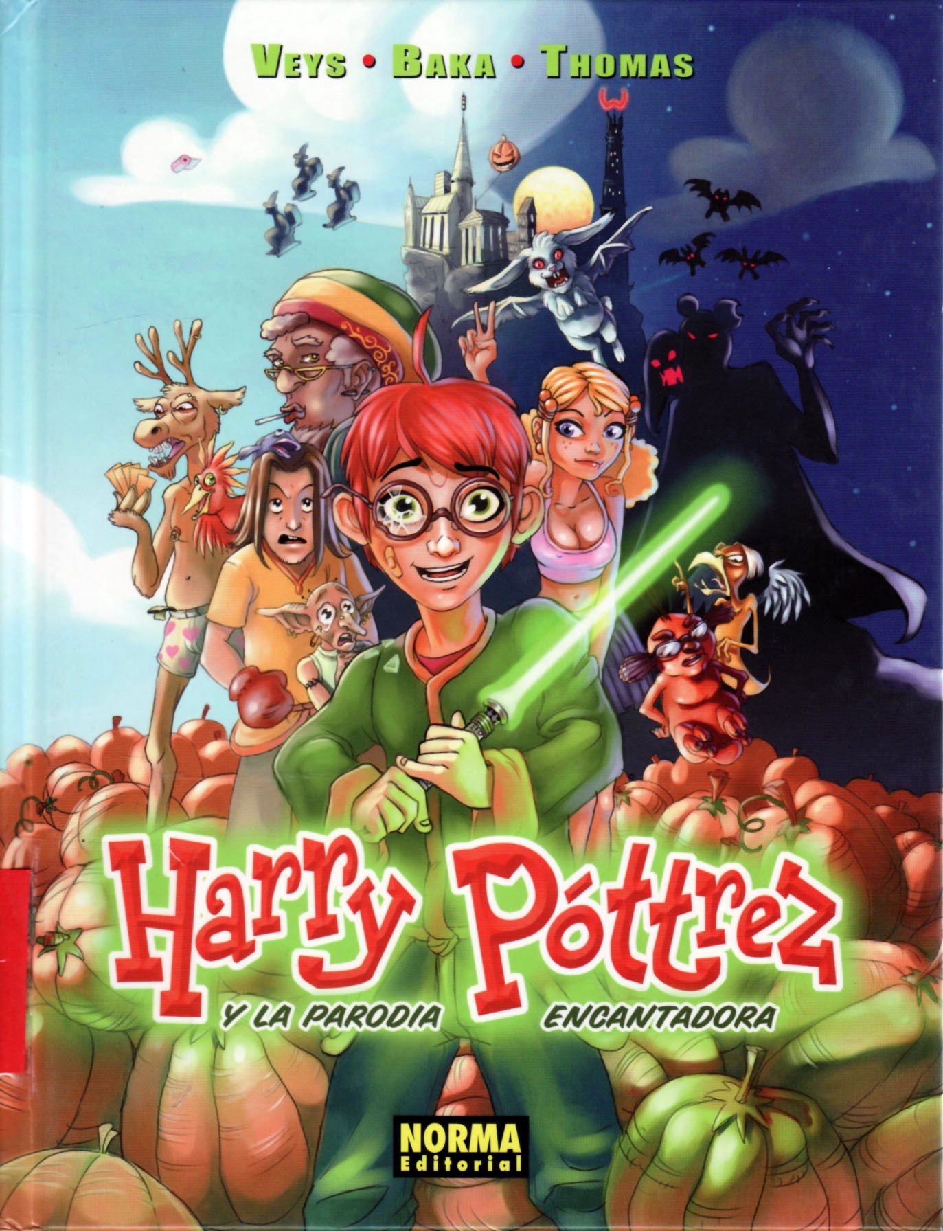 Portada ampliada de Harry Pottrez