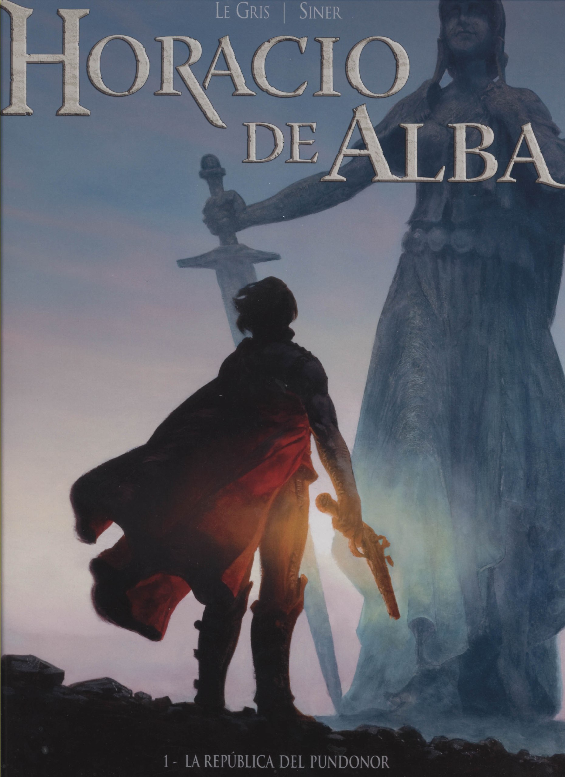 Portada ampliada de Horacio de Alba