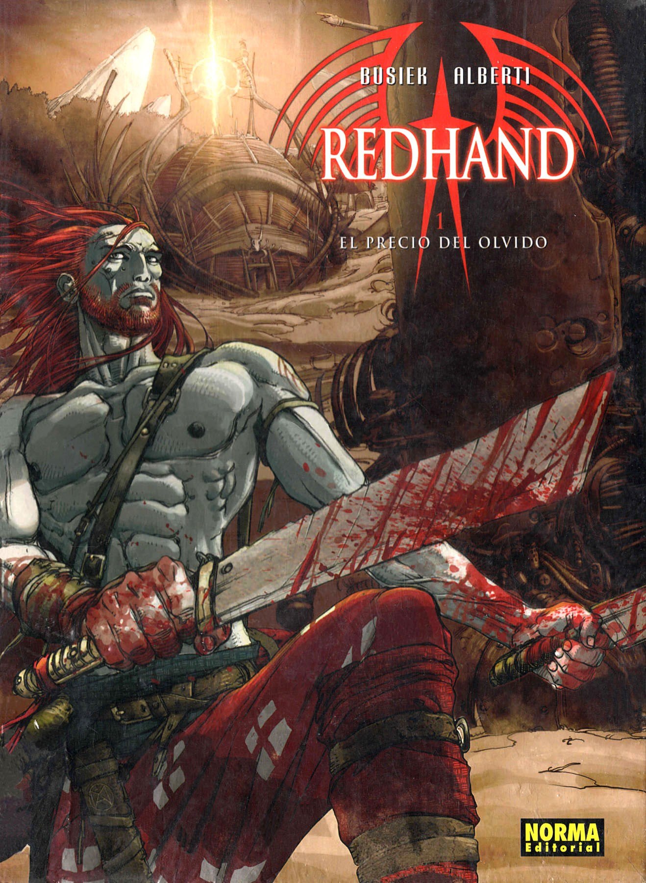 Portada ampliada de REDHAND