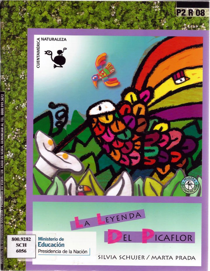 Portada ampliada de La leyenda del picaflor