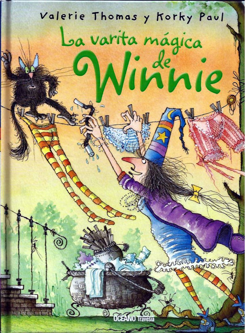 Portada ampliada de La varita mágica de Winnie