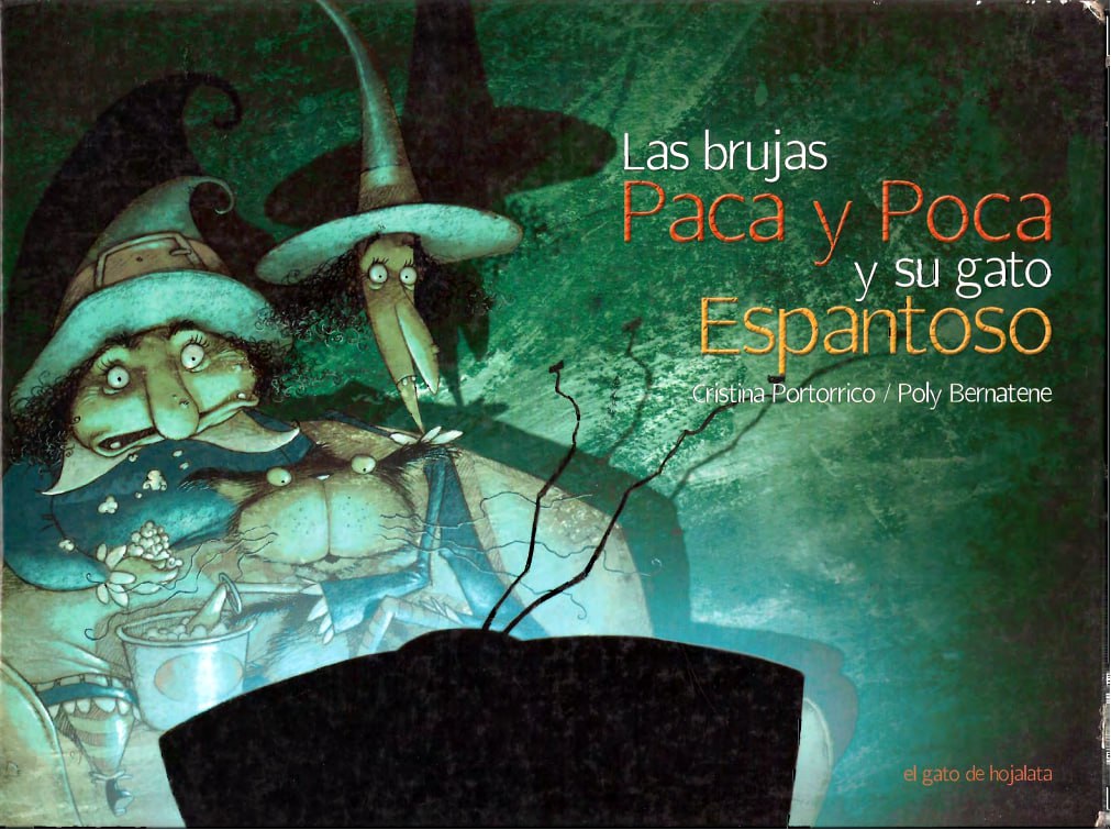 Portada ampliada de Las brujas Paca y Poca y su gato Espantoso
