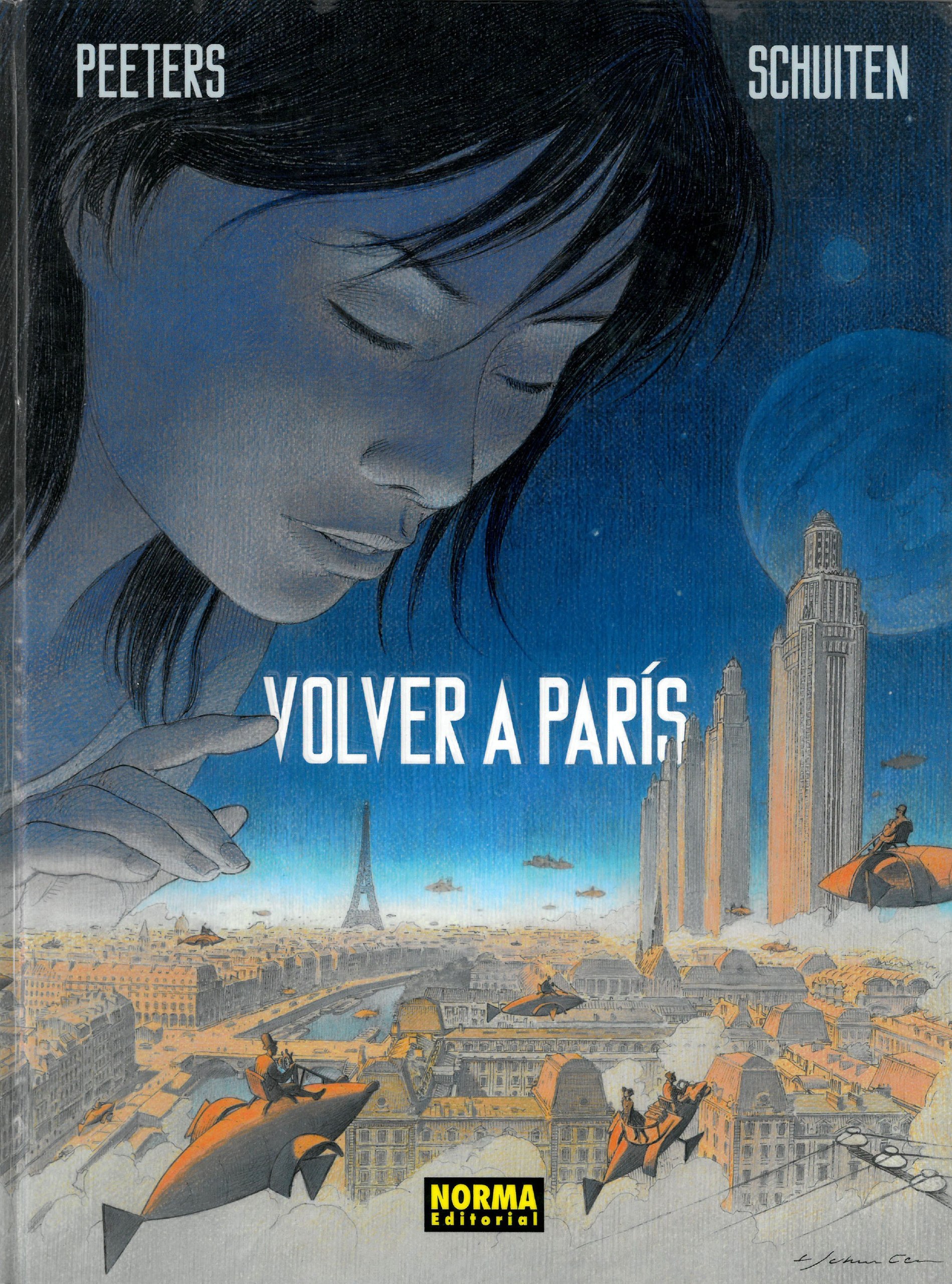 Portada ampliada de VOLVER A PARÍS