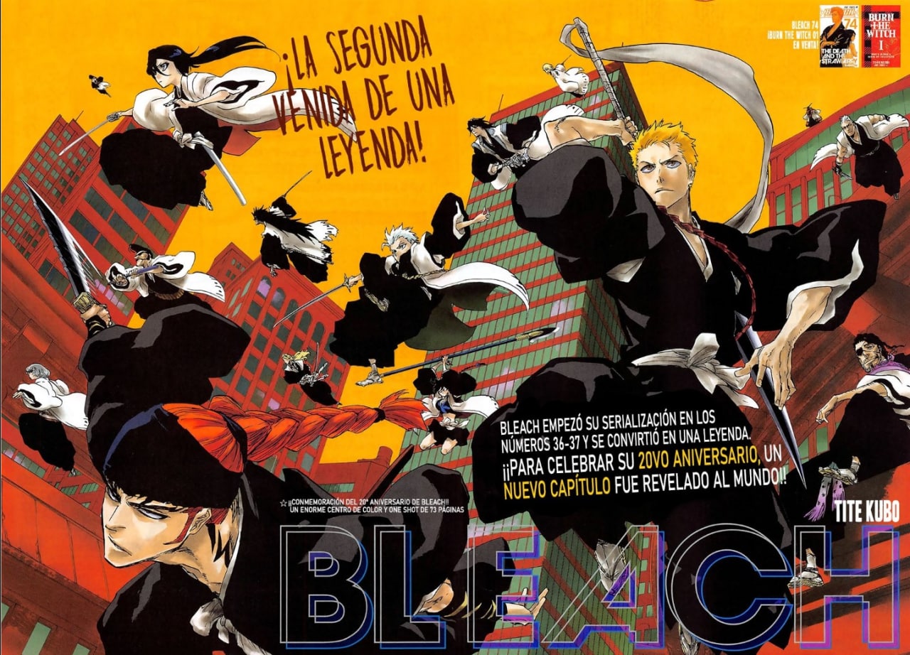 Portada ampliada de BLEACH