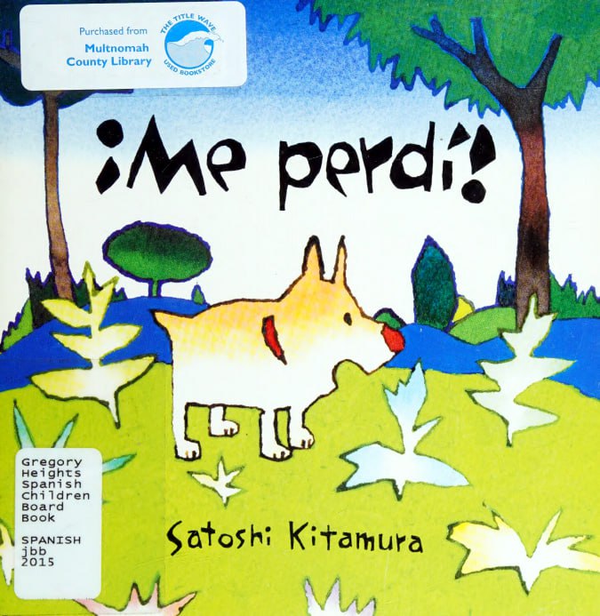 Portada ampliada de ¡Me perdí!