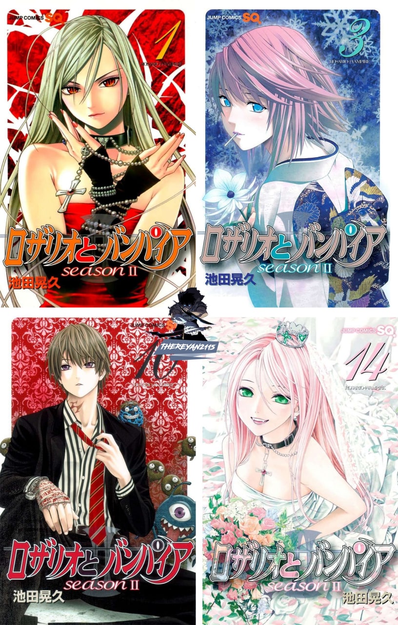 Portada ampliada de Rosario + Vampire