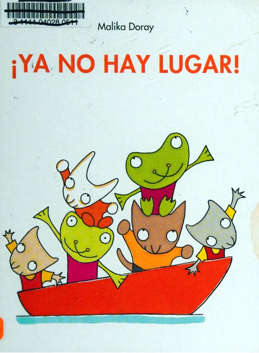 Portada ampliada de ¡YA NO HAY LUGAR!