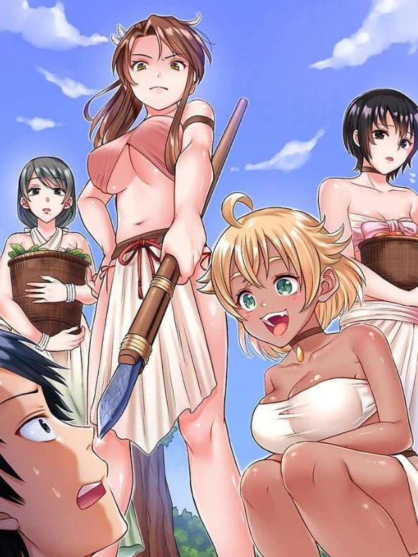 Portada ampliada de GIRLS' ISLAND: ONLY I CAN FUCK THEM ALL! +16