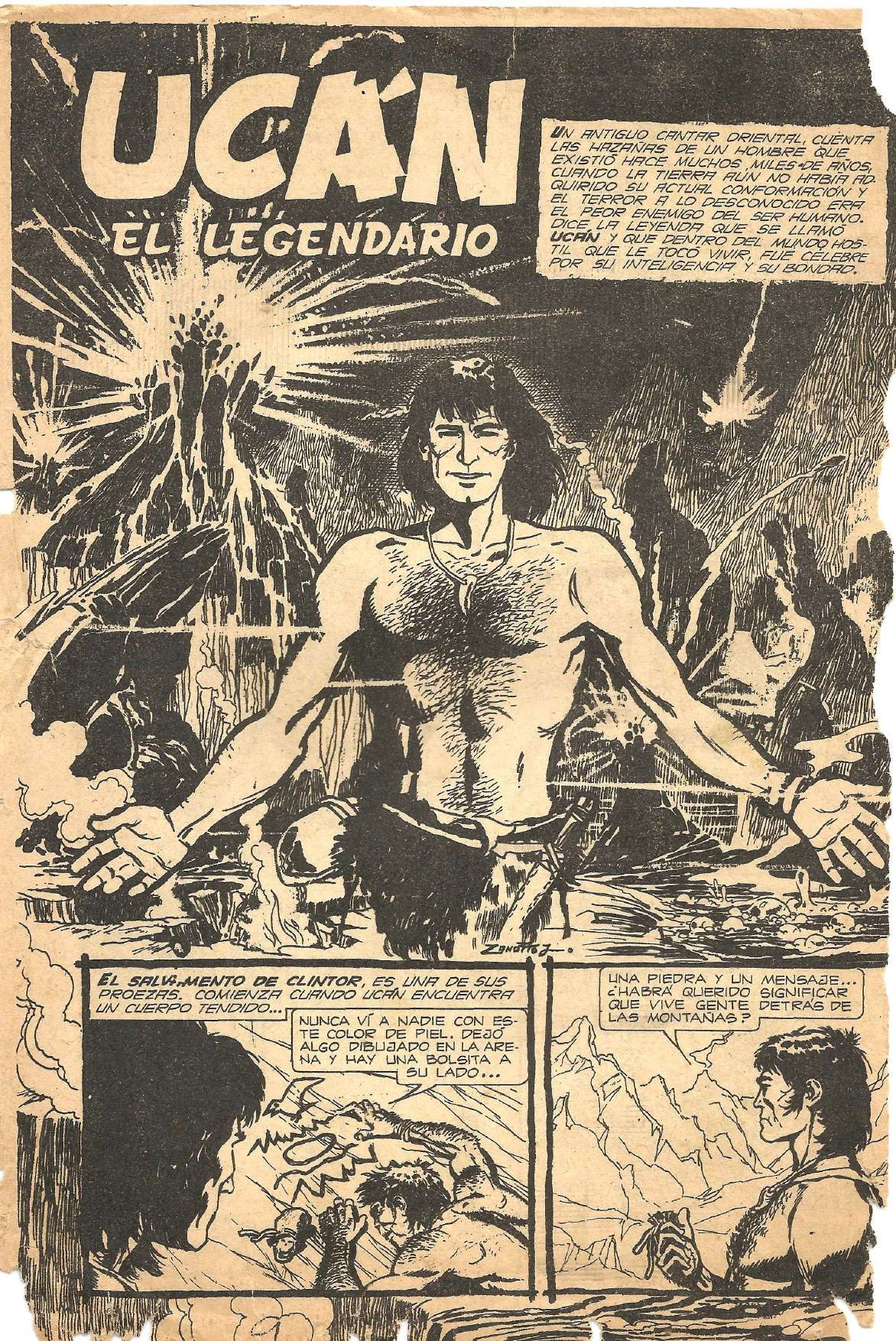 Portada ampliada de UCAN EL LEGENDARIO