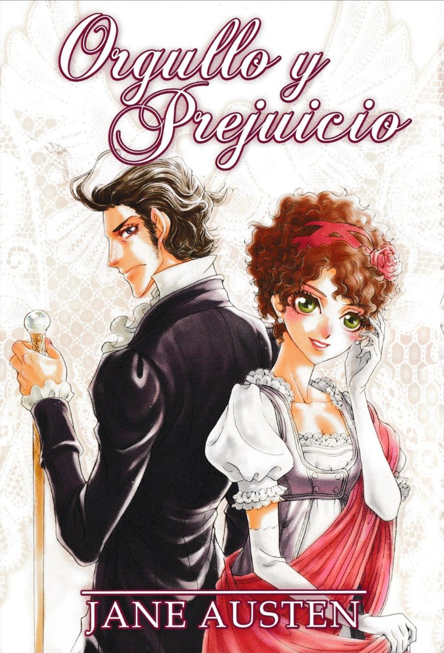 Portada ampliada de Orgullo y Prejuicio