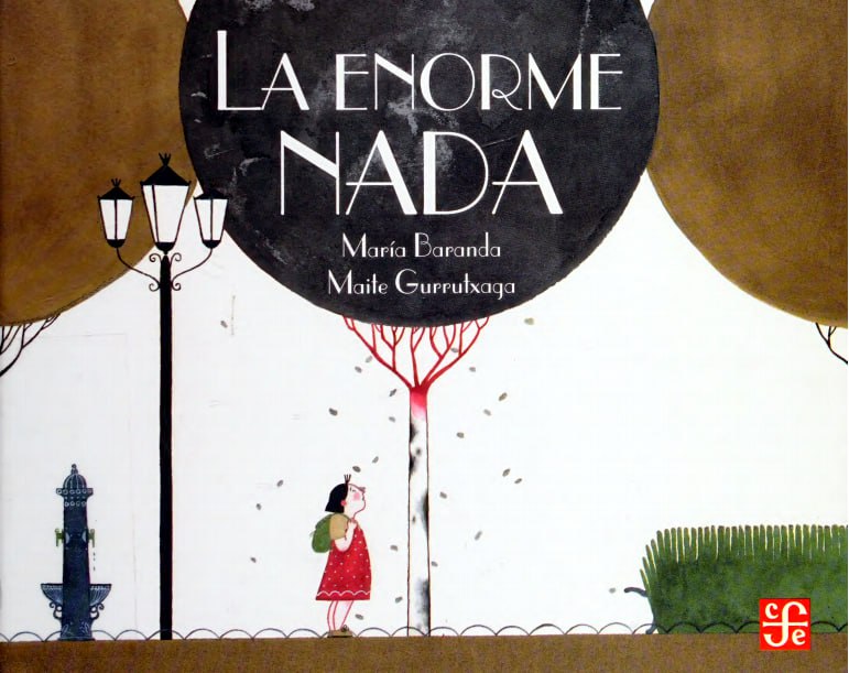 Portada ampliada de LA ENORME NADA